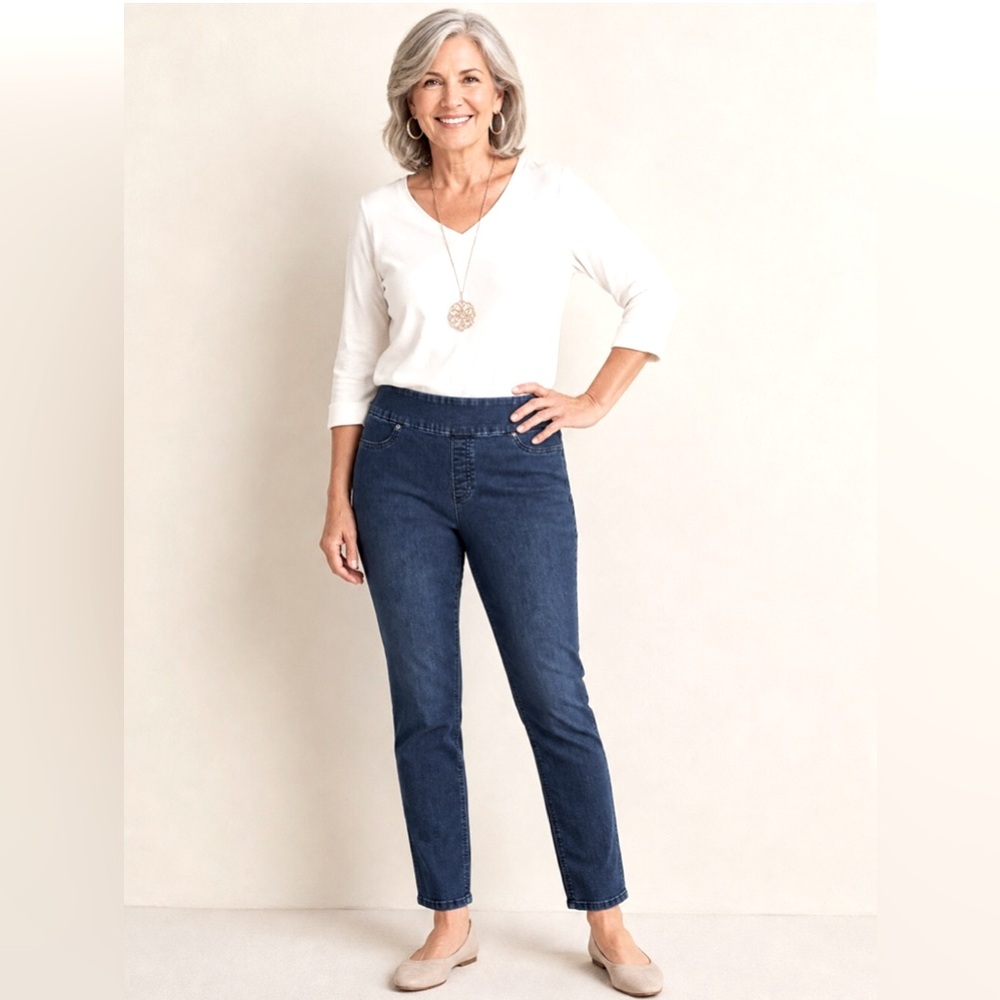 NWT Chicos Blue Jeans Jeggins 3P 16P